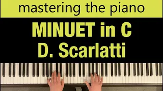 MINUET in C | D. Scarlatti | Lang Lang Piano Academy Mastering Piano Level 1