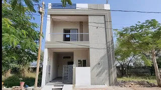 V125 | 2 bhk house in indore || 20 by 50 west facing house || property builder indore