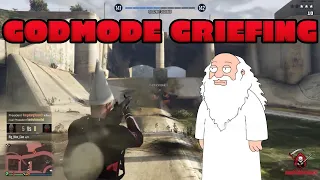 Griefing in Godmode