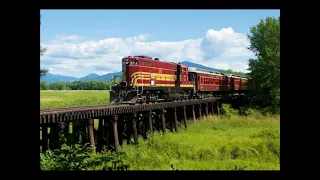 Three ride options at the Conway Scenic Railroad