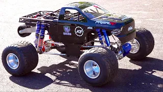 WHAT Went Wrong?! 100 LB 53HP 4WD SPEED TRUCK (PRiMAL RC RAMiNATOR) | RC ADVENTURES