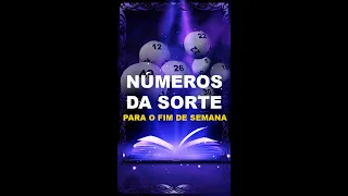 NÚMEROS DA SORTE PARA O FIM DE SEMANA - TODOS OS SIGNOS