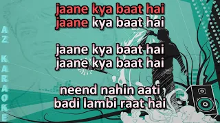 Jaane Kya Baat Hai Karaoke with Scrolling Lyrics