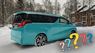 Купили TOYOTA ALPHARD в РЕДКОМ цвете с аукциона в Японии