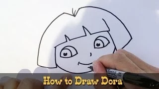 How to Draw Dora the Explorer