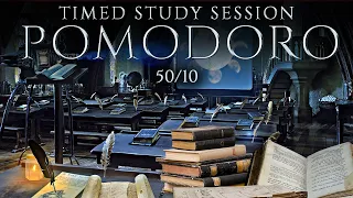 Defense Against the Dark Arts 📚 POMODORO Study Session 50/10 - Harry Potter Ambience 📚 Focus & Study