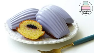 Favorite Cream Cheese Blueberry Madeleines