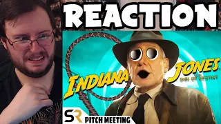 Gor's "Indiana Jones and the Dial of Destiny Pitch Meeting by Pitch Meeting" REACTION