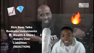 Rick Ross Talks Business Investments📈, Wealth & More | Assets Over Liabilities‼️(REACTION)