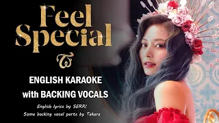 TWICE - FEEL SPECIAL - ENGLISH KARAOKE with BACKING VOCALS