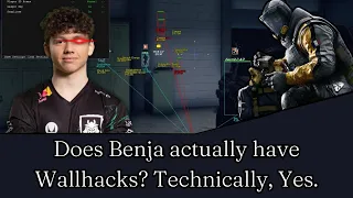 Does Benja actually have Wallhacks? Technically, Yes.
