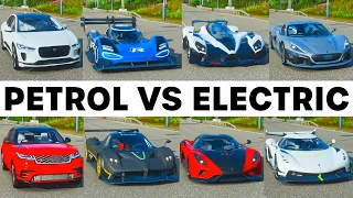 FH4 Acceleration Battle | Rimac, Jesko, Regera, Raesr, Zonda,VW I.D.R, I-Pace & Range Rover Velar!