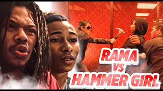 The Raid 2 Rama Vs. Hammer Girl & Baseball Bat Man Fight Scene (Reaction Video)