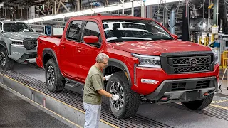 How They Produce the Massive New Nissan Frontier Inside Massive Factories