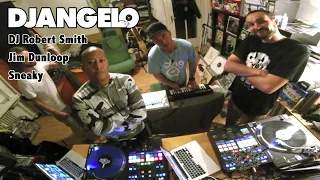 DJ ANGELO - 1️⃣ ❤️ 4️⃣ JAZZ feat. DJ Robert Smith, Jim Dunloop, and Sneaky (of Fingathing)