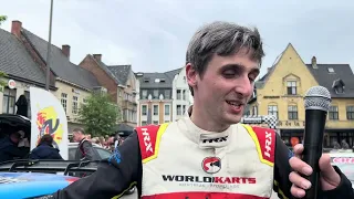 Bjorn Syx, interview winner Monteberg Rally 2024