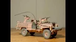 SAS Land Rover Pink Panther Tamiya