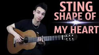 Sting-Shape of my heart (fingerstyle cover by AkStar)