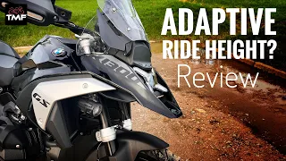 BMWs Secret Weapon for Short Riders! - BMW R1300GS Adaptive Ride Height Review