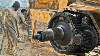 Complete Restoration Process Of D8k Bulldozer Final Drive Tube | How To Repair CAT D8K Bulldozer