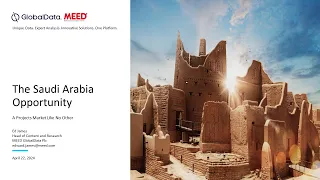 An audience with Diriyah: The $63bn giga project opportunity | MEED Webinar