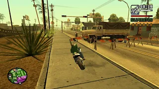 GTA San Andreas Ballas Gang War + Six Star Wanted Level Escaped