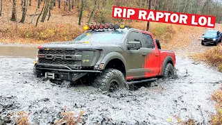 $100,000 Gen 3 Raptor "37 Package" VS Mud Pit...