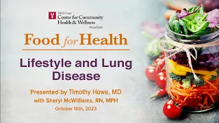 Food for Health: Lifestyle and Lung Disease