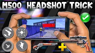 M500 One Tap Headshot Tricks 🥰 - para SAMSUNG A3,A5,A6,A7,J2,J5,J7,S5,S6,S7,S9,A10,A20,A30,A50,A70