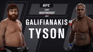 Celebrity Deathmatch - Mike Tyson vs Zach Galifianakis - The Hangover