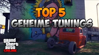 GTA 5 Online: TOP 5 GEHEIME TUNING AUTOS | Secret Tuning Cars | Deutsch