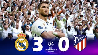 Recreación Real Madrid 3-0 Atlético Madrid - Uefa Champions League 2016/17