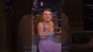 Blake Lively Share About Her Daughter😙😙  #shorts #blakelively #jimmyfallonshow #jimmyfallon