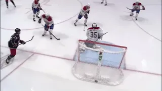 Vladislav Gavrikov gets an assist on Roslovic's goal vs Canadiens (13 apr 2022)