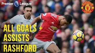 Marcus Rashford | All the Premier League Goals + Assists | Manchester United