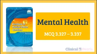 Mental Health - AMC MCQ Handbook (Part 1)