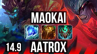 MAOKAI vs AATROX (TOP) | 900+ games, 5/3/11 | KR Master | 14.9