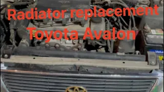 1997 Toyota Avalon Radiator Replacement How To