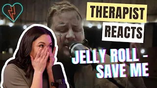 Therapist Reacts to Jelly Roll - Save Me #jellyroll #country #countrymusic #reaction #inspiration