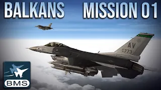 Balkans Balance of Power Campaign Mission 01 SEAD | Falcon BMS |