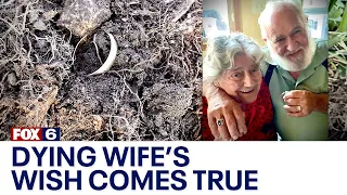 Long lost wedding ring found after a few words of prayer | FOX6 News Milwaukee