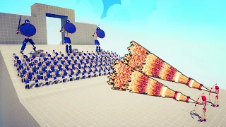 SKELETON ARMY + 3 GIANT vs EVERY GOD | TABS - Totally Accurate Battle Simulator