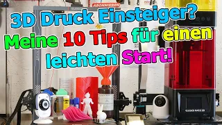 10 Tips für besseren 3D Druck Einstieg. So wird es leichter! Vom 1. Layer bis Blobs zur Sicherheit