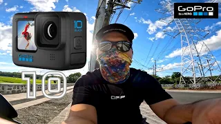 GoPro Hero 10 Black Sample Videos Motovlog | Unboxing | MotoPaps