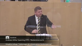 Andreas Arthur Spanring - Totalversagen der schwarz grünen Bundesregierung (Corona) - 3.12.2020