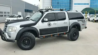 Ford Ranger 2008 XLT Thunder modeli Off Road'a dönüşüm videosu