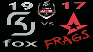 ELEAGUE MAJOR Sk vs Astralis all SK| fox rounds with frags