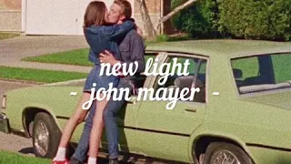 lyrics+vietsub// new light - john mayer (slowed down)