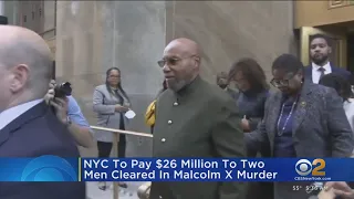 N.Y. to pay men wrongfully convicted in Malcolm X murder