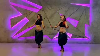 Milana & Tata Tsvetkova - tribal fusion "DiamondJuke"
